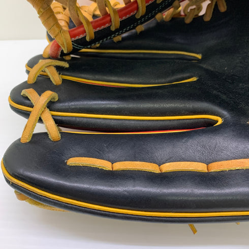 ロマネクロウ 硬式 大人 一般 外野手用 グローブ グラブ 左投げ オーダー 中古品 野球 1045