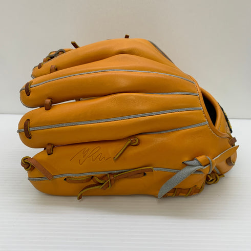 リュウ RYU 硬式 大人 一般 内野手用 グローブ グラブ 右投げ 中古品 グローブ袋付き 野球 6017