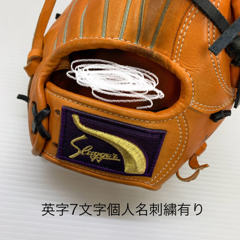 久保田スラッガー KUBOTA SLUGGER KSN-MS-1 軟式 大人 一般 内野手用 グローブ グラブ 右投げ 中古品 野球 8447