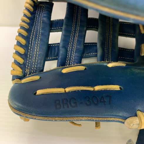 ゼット ZETT BRG-3047 軟式 大人 一般 外野手用 グローブ グラブ 右投げ オーダー 中古品 グローブ袋付き 野球 9765