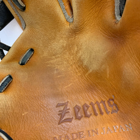 ジームス Zeems 軟式 大人 一般 内野手用 グローブ グラブ 右投げ KG-2SBN 中古品 野球 6163