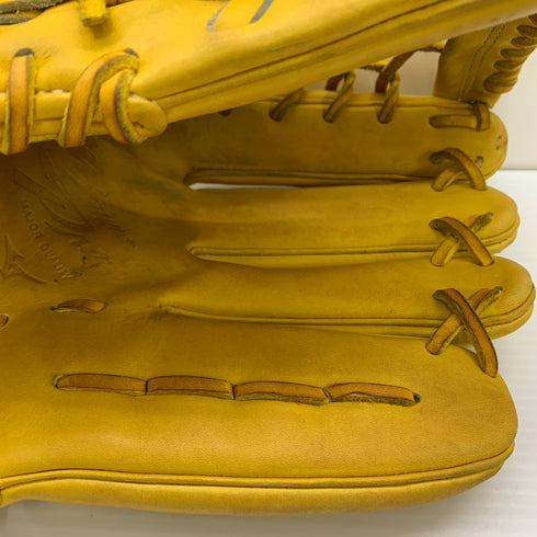 ミズノ MIZUNO ミズノプロ mizunopro 1AJGR32017 軟式 大人 一般 外野手用 グローブ グラブ 右投げ 中古品 グローブ袋付き 野球 1019