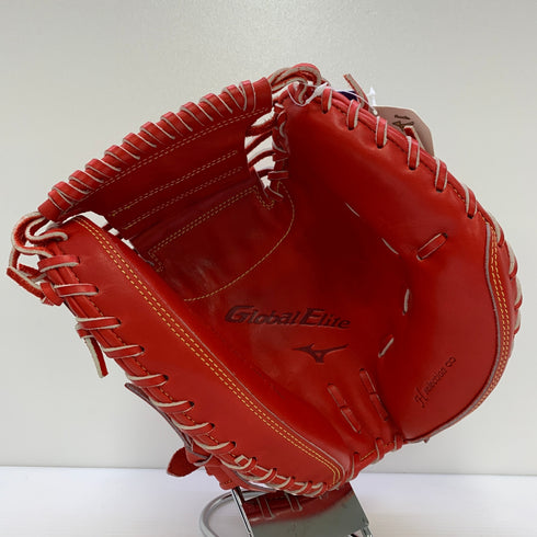 ミズノ MIZUNO グローバルエリート 硬式 大人 一般 キャッチャーミット 捕手 グローブ グラブ 右投げ 1AJCH21300 タグ付き グローブ袋付き 野球 6204
