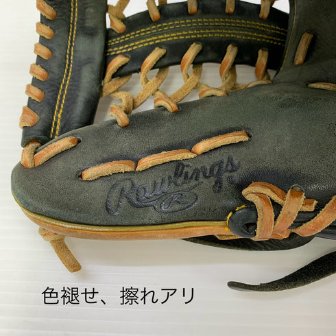 ローリングス Rawlings デュアルパームテック 軟式 大人 一般 オールラウンド グローブ グラブ 右投げ 刺繡入り GR8HTC44L 中古品 野球 6187