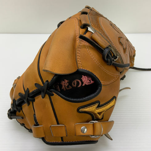 ミズノ MIZUNO ミズノプロ mizunopro HAGAJAPAN 硬式 大人 一般 投手用 グローブ ピッチャー グラブ 右投げ オーダー 中古品 野球 9106