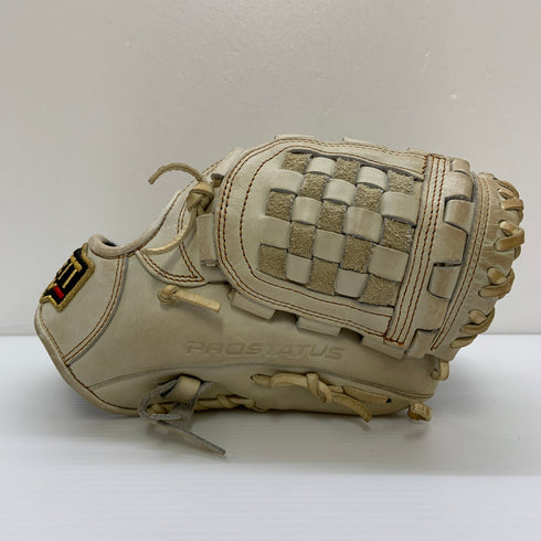 ゼット ZETT プロステイタス 軟式 大人 一般 二塁手・遊撃手用 グローブ グラブ 右投げ BRGB30561 中古品 野球 8210