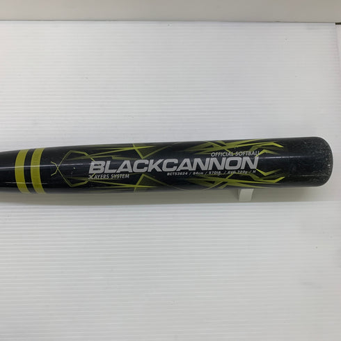 ゼット ZETT BLACKCANNON ソフトボール用 大人 一般 FRP製バット BCT53624 ケース付き 野球 7214