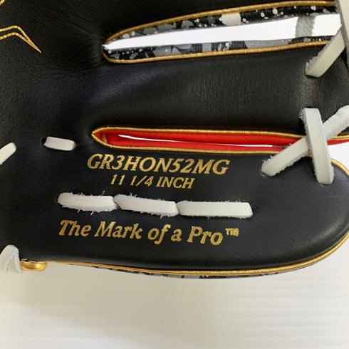 ローリングス Rawlings HOH 軟式 大人 一般 内野手用 グローブ グラブ 右投げ GR3HON52MG 中古品 野球 8322