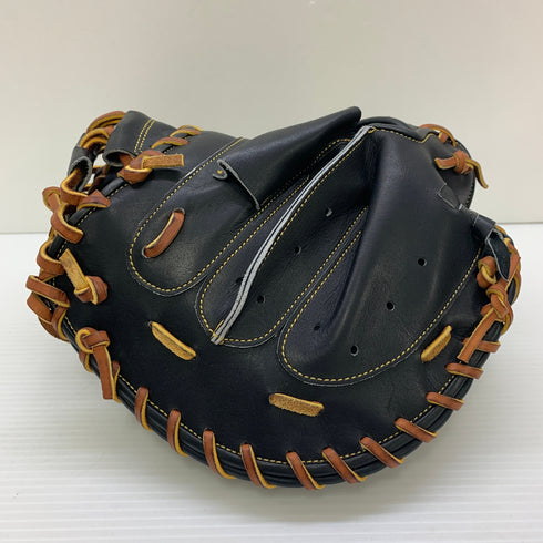 リュウ RYU 201型 硬式 大人 一般 キャッチャーミット 捕手 グローブ グラブ 右投げ グローブ袋付き 野球 7879