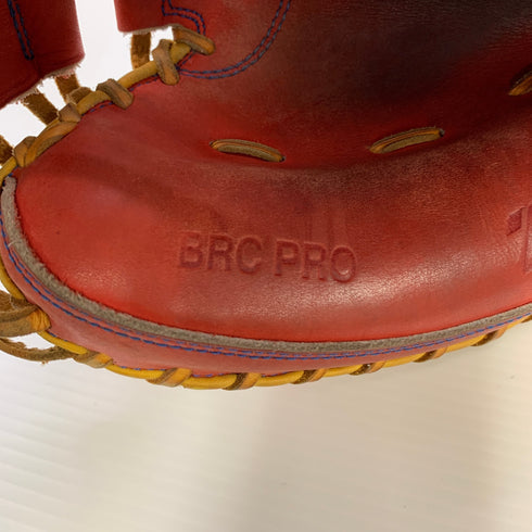 ゼット ZETT プロステイタス 軟式 大人 一般 キャッチャーミット 捕手 グローブ グラブ 右投げ BRCPRO 中古品 野球 8291