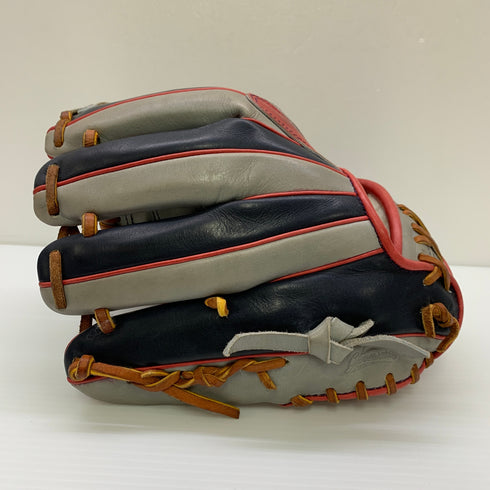グラブワークス GLOVEWORKS GA90 硬式 大人 一般 内野手用 グローブ グラブ 右投げ 中古品 グローブ袋付き 野球 8687