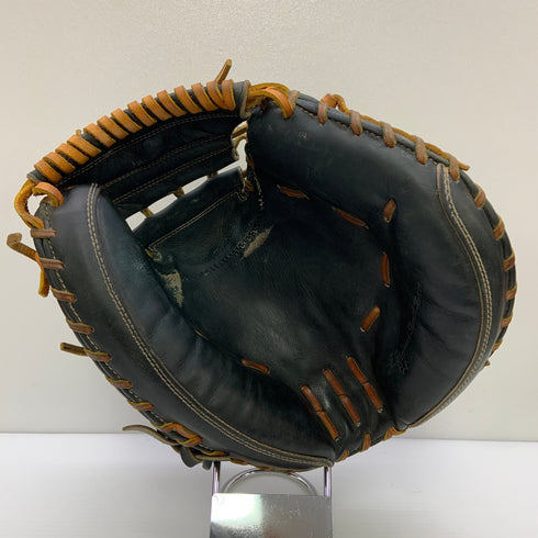 ゼット ZETT プロステイタス PROSTATUS 硬式 大人 一般 キャッチャーミット 捕手 グローブ グラブ 右投げ 中古品 野球 9073