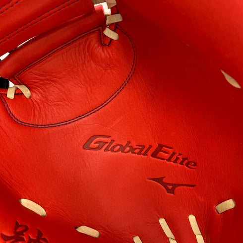 ミズノ MIZUNO グローバルエリート 軟式 大人 一般 キャッチャーミット 捕手 グローブ グラブ 右投げ 1AJCR30500 タグ付き グローブ袋付き 野球 6197