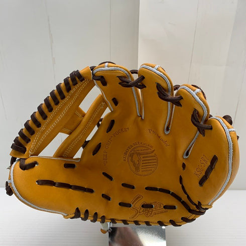 久保田スラッガー KUBOTA SLUGGER 硬式 大人 一般 内野手用 グローブ グラブ 右投げ KSG-SR1 中古品 野球 5893