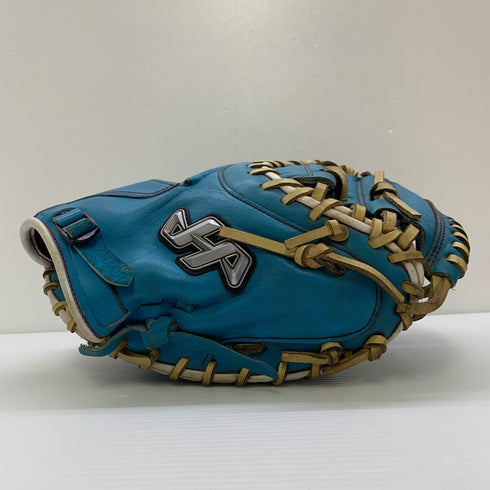 ハタケヤマ HATAKEYAMA PRO-M8LBK 軟式 大人 一般 キャッチャーミット 捕手 グローブ グラブ 右投げ 中古品 グローブ袋付き 野球 8876