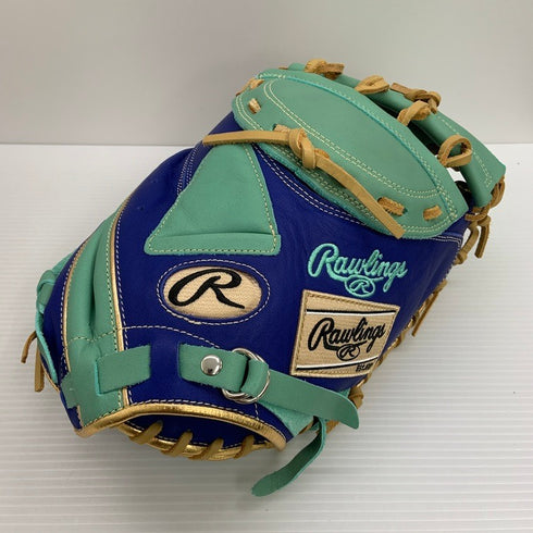 中古品 ローリングス Rawlings ハイパーテック ソフトボール用 キャッチャーミット GS4FHTC23F 3506