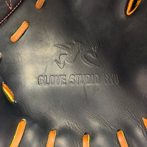 リュウ RYU 硬式 大人 一般 投手用 グローブ ピッチャー グラブ 右投げ 中古品 箱・グローブ袋付き 野球 7876