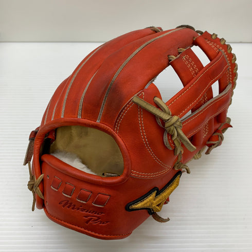 ミズノ MIZUNO ミズノプロ 軟式 大人 一般 内野手用 グローブ グラブ 右投げ 1AJGR27223 中古品 野球 7601