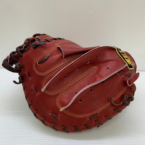 ゼット ZETT プロステイタス 軟式 大人 一般 キャッチャーミット 捕手 グローブ グラブ 右投げ BRCB30920 中古品 箱・グローブ袋付き 野球 8104