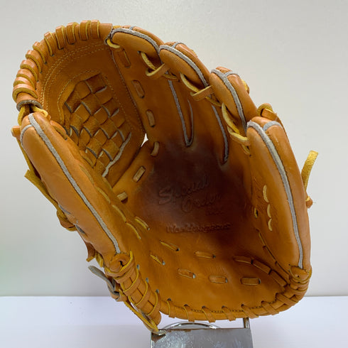 ワールドペガサス WORLD PEGASUS 軟式 大人 一般 内野手用 グローブ グラブ 右投げ オーダー 中古品 グローブ袋付き 野球 9730