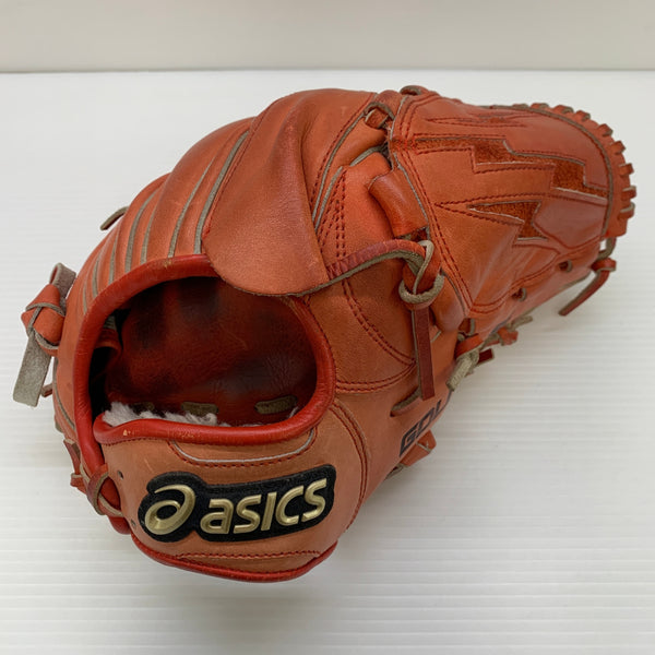 アシックス asics ゴールドステージ 軟式 大人 一般 投手用 グローブ ピッチャー グラブ 右投げ BGR5LP 中古品 野球 6814