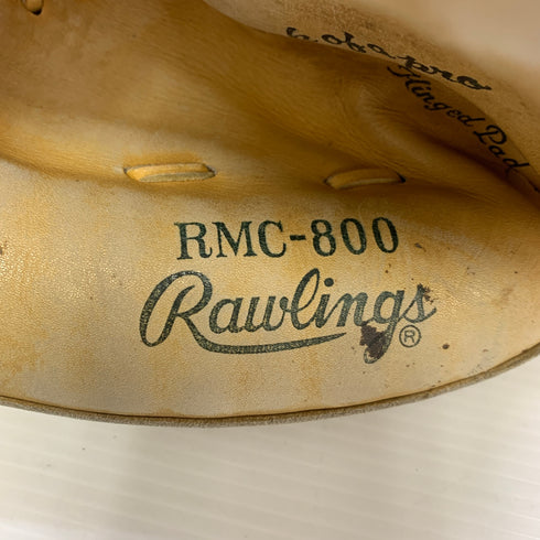 ローリングス Rawlings 軟式 大人 一般 キャッチャーミット 捕手 グローブ グラブ 右投げ RMC-800 中古品 野球 7939