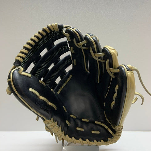 中古品 ゼット ZETT プロステイタス オーダー 硬式 外野手用グローブ KIP SKIN 刺繍有り 4675