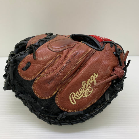 ローリングス Rawlings Select Series 軟式 大人 一般 キャッチャーミット 捕手 グローブ グラブ 右投げ RS33CM 中古品 野球 6520
