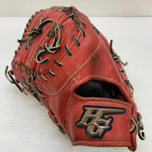 ハイゴールド HI-GOLD 己極 軟式 大人 一般 ファーストミット 一塁手 グローブ グラブ 左投げ OKG-750F 中古品 野球 7825