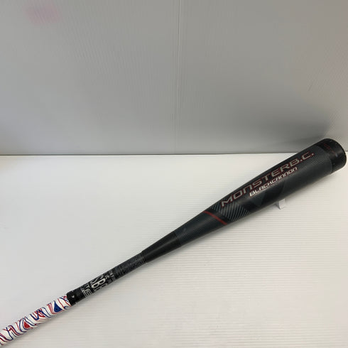 ゼット ZETT ブラックキャノン MONSTERB.C. 軟式 大人 一般 FRP製バット BCT31384 ミドルバランス 中古 野球 7948