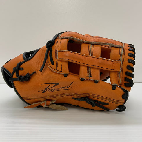 ミズノ MIZUNO プロフェッショナル 軟式 大人 一般 ファーストミット 一塁手 グローブ グラブ 右投げ 中古品 野球 6584