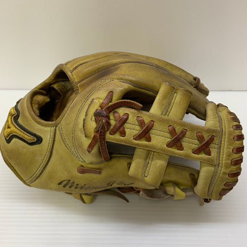 ミズノ MIZUNO ミズノプロ 硬式 大人 一般 内野手用 グローブ グラブ 右投げ 1AJGH17105 中古品 野球 6457