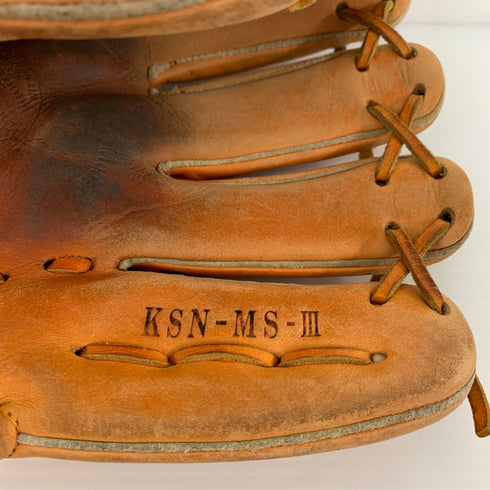 久保田スラッガー KUBOTA SLUGGER KSN-MS-Ⅲ 軟式 大人 一般 投手用 グローブ ピッチャー グラブ 右投げ 中古品 野球 8903