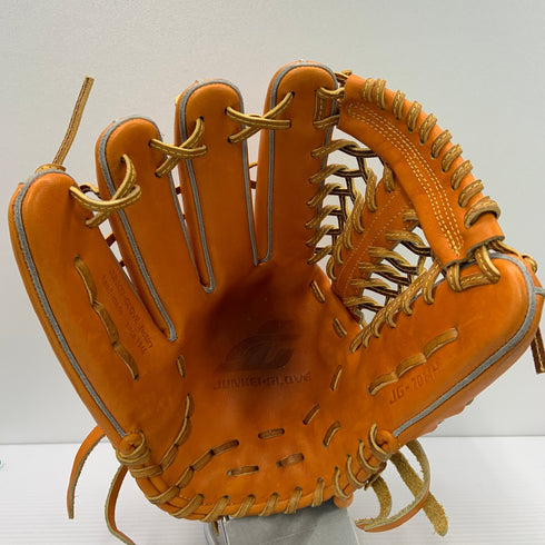 中古品 ジュンケイグローブ JUNKEI-GLOVE 硬式 外野手用 グローブ JG-7011H 左投げ 3839