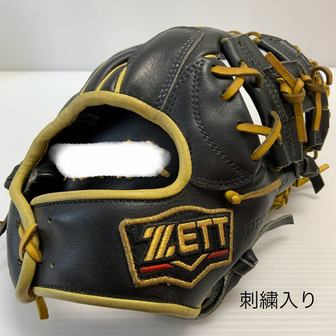 ゼット ZETT プロステイタス PROSTATUS BRGPRO 軟式 大人 一般 内野手用 グローブ グラブ 右投げ オーダー 中古品 野球 8619