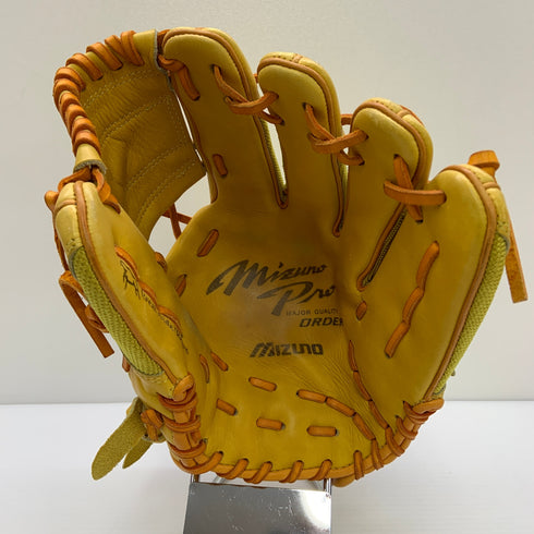 ミズノ MIZUNO ミズノプロ mizunopro 軟式 大人 一般 内野手用 グローブ グラブ 右投げ オーダー 中古品 野球 9241