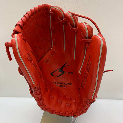 ナイキ NIKE シグネチャーモデル NJO7 軟式 大人 一般 投手用 グローブ ピッチャー グラブ 右投げ 中古品 野球 8444