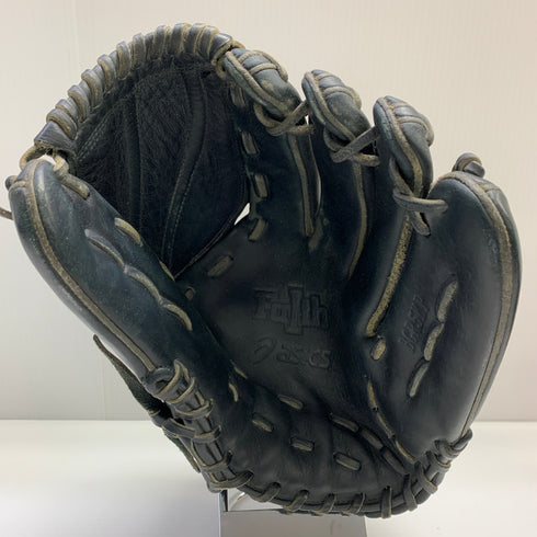 アシックス asics FAITH 軟式 大人 一般 投手用 グローブ ピッチャー グラブ 右投げ BGR5KP 中古品 野球 6921