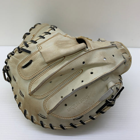 ゼット ZETT プロステイタス 軟式 大人 一般 キャッチャーミット 捕手 グローブ グラブ 右投げ BRCB30292 中古品 野球 6046