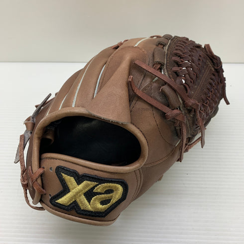 ザナックス Xanax 軟式 大人 一般 投手用 グローブ ピッチャー グラブ 右投げ BRG-1120 中古品 野球 7620