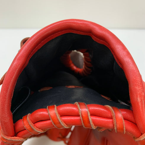 ブランド不明 軟式 大人 一般 投手用 グローブ ピッチャー グラブ 左投げ 中古品 野球 7823