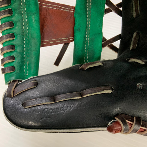 ミズノ MIZUNO グローバルエリート 軟式 大人 一般 内野手用 グローブ グラブ 右投げ オーダー 中古品 グローブ袋付き 野球 7474