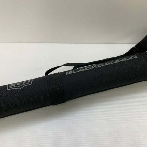 ゼット ZETT モンスターブラックキャノン 軟式 大人 一般 FRP製バット BCT31384 ミドルバランス 中古 野球 7780