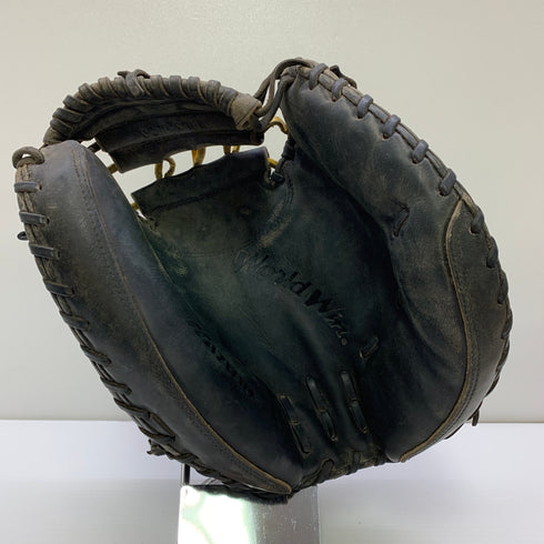 ミズノ MIZUNO W11700 軟式 大人 一般 キャッチャーミット 捕手 グローブ グラブ 右投げ 中古品 野球 9513