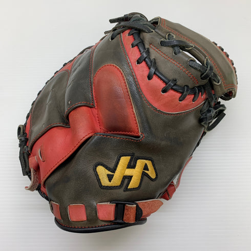 ハタケヤマ HATAKEYAMA TH-SH19 軟式 大人 一般 キャッチャーミット 捕手 グローブ グラブ 右投げ 中古品 野球 8416