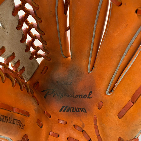 ミズノ MIZUNO ビューリーグ 軟式 大人 一般 外野手用 グローブ グラブ 右投げ 2GN31117 中古品 野球 6345