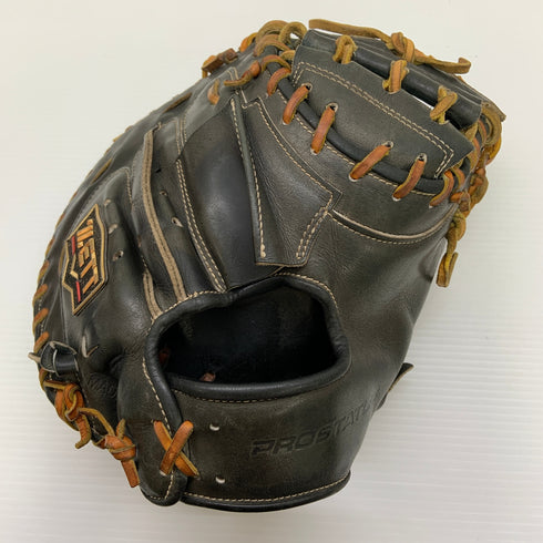 ゼット ZETT プロステイタス PROSTATUS 硬式 大人 一般 キャッチャーミット 捕手 グローブ グラブ 右投げ 中古品 野球 9073