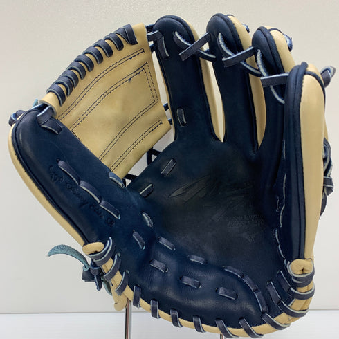 ミズノ MIZUNO ミズノプロ オーダー HAGA 軟式 大人 一般 内野手用 グローブ グラブ 右投げ 耕作印 中古品 グローブ袋付き 野球 7478