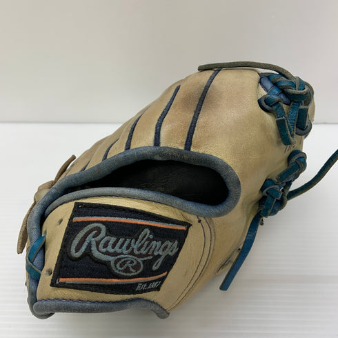 ローリングス Rawlings the TRAP-EZE MODEL 軟式 大人 一般 内野手用 グローブ グラブ 右投げ 中古品 野球 6583