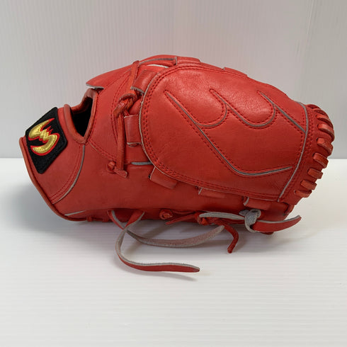 ジームス Zeems ハイレベルオーダー 軟式 大人 一般 投手用 グローブ ピッチャー グラブ 右投げ オーダー 中古品 野球 8337